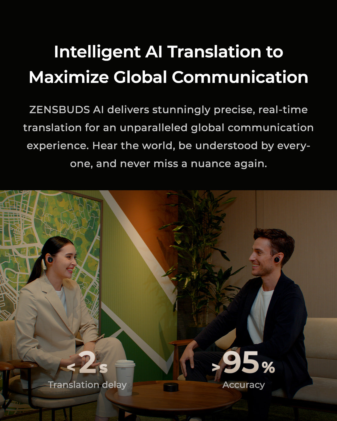 ZENSBUDS AI-Translate Earbuds