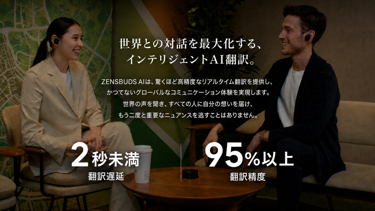 ZENSBUDS AI-Translate Earbuds